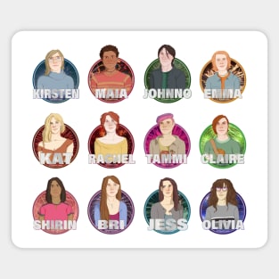 Y2K All Characters - season 2 order Magnet